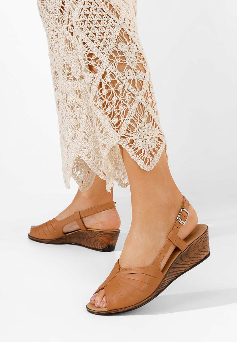 Sandale od prirodne kože Lovara deva