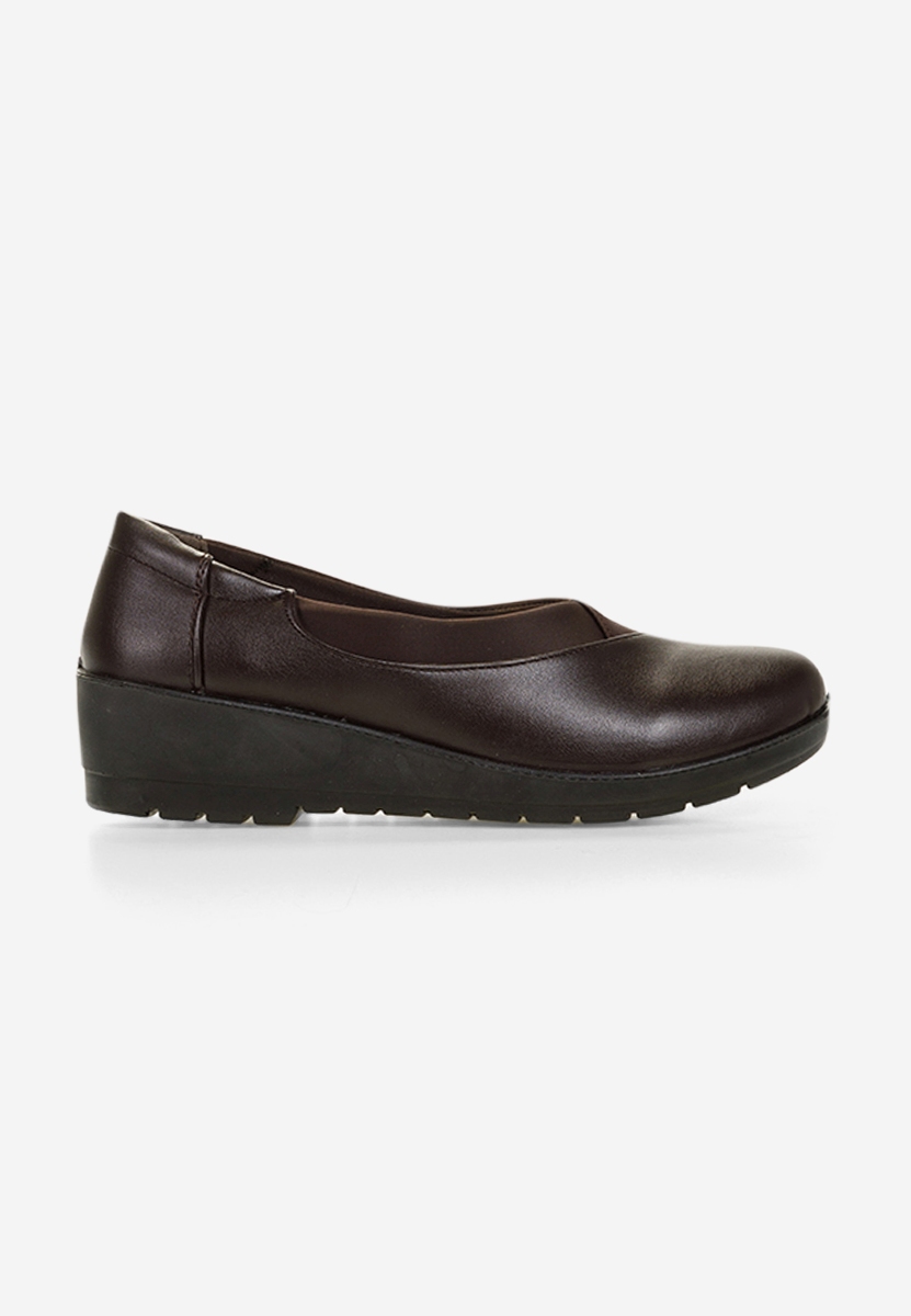 Mokasinke s platformom Iselda V2 braon