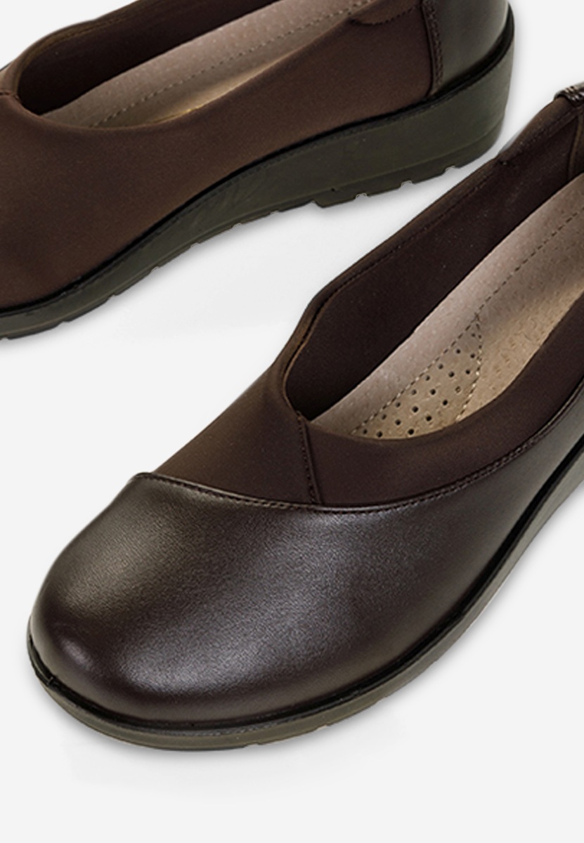 Mokasinke s platformom Iselda V2 braon