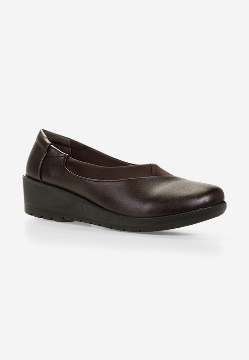 Mokasinke s platformom Iselda V2 braon