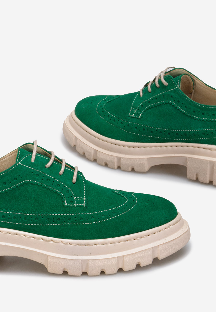 Cipele kozne casual Henise V2 zeleno