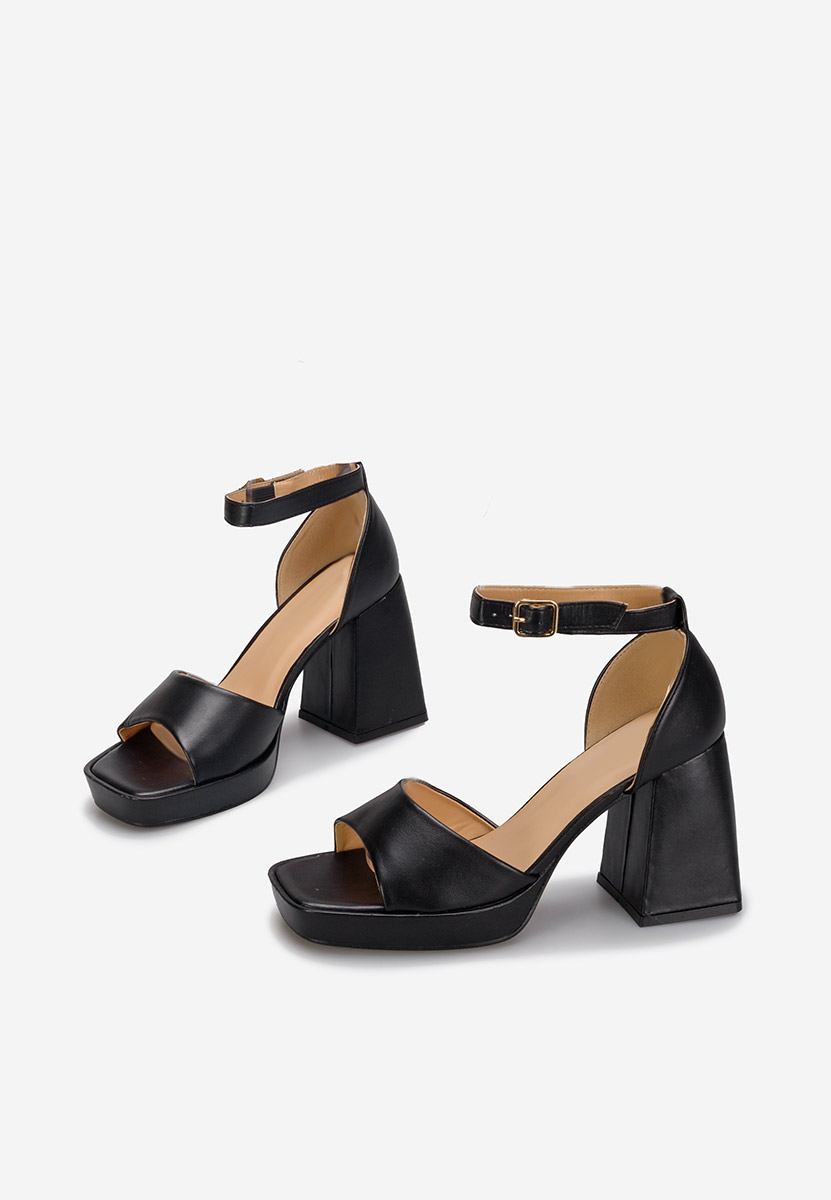 Sandale s petu Alexaria V2 crno