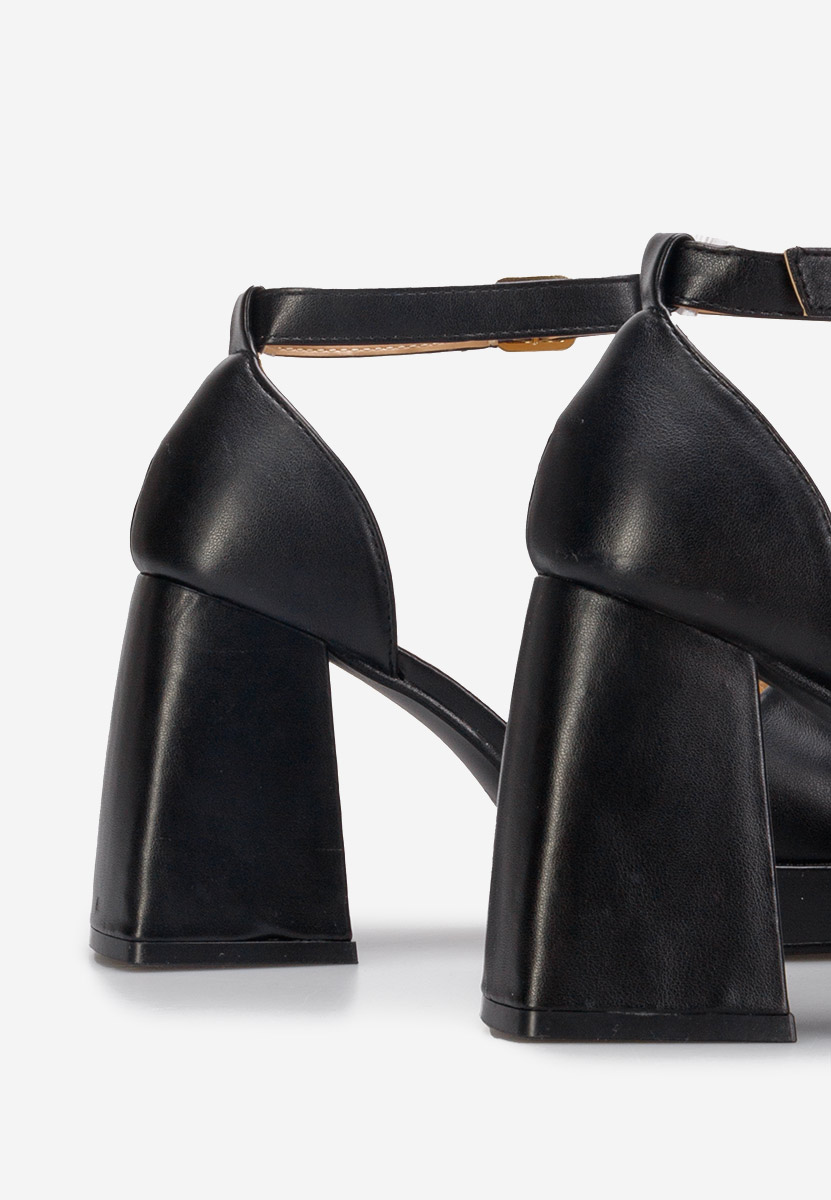 Sandale s petu Alexaria V2 crno