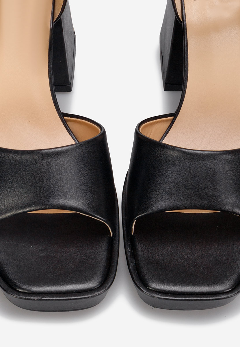 Sandale s petu Alexaria V2 crno