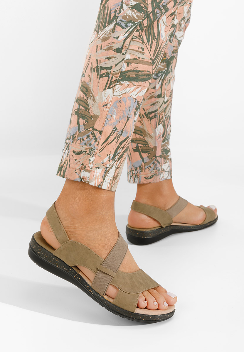 Niske sandale Tobia kaki