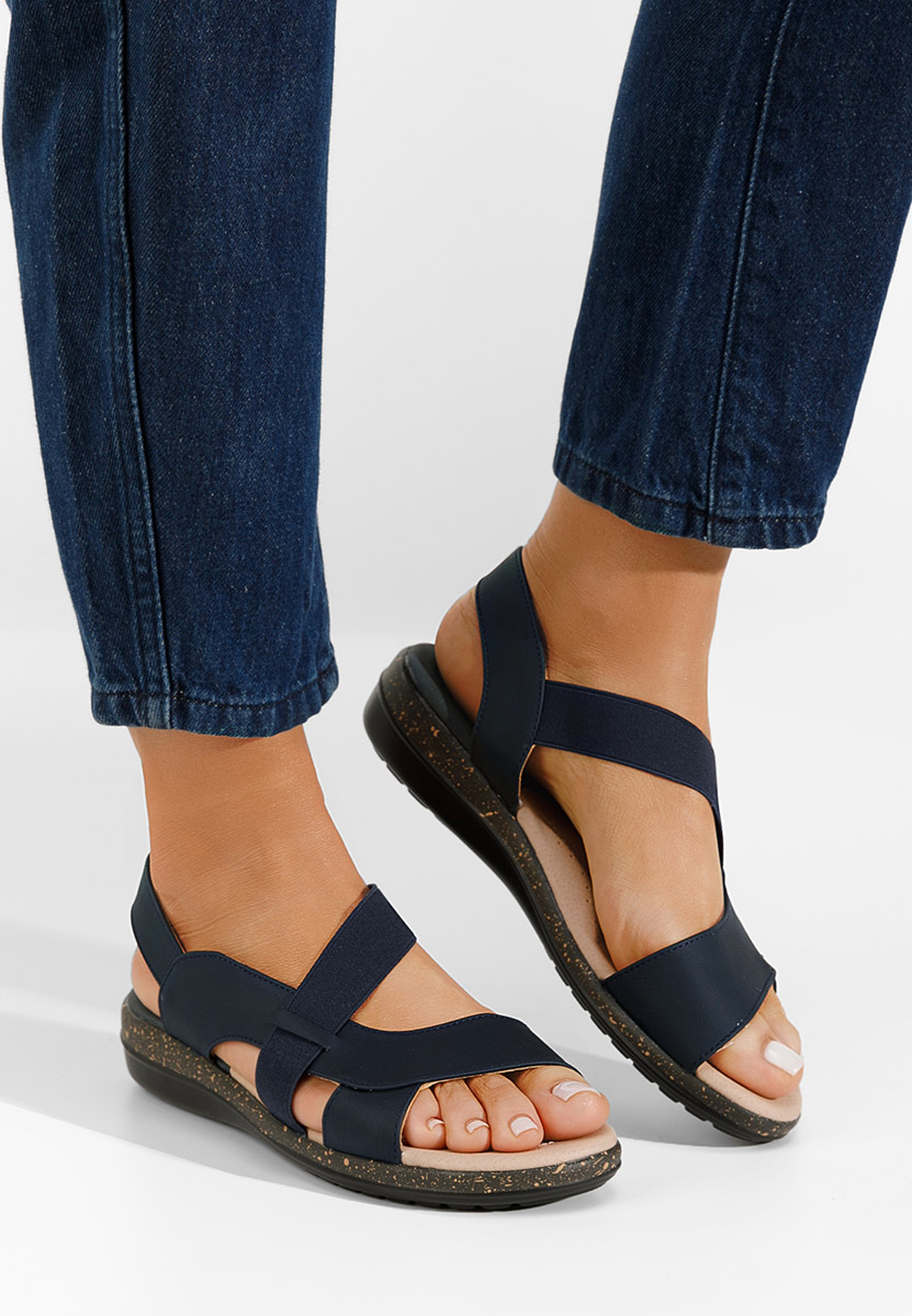 Niske sandale Tobia plavo navy