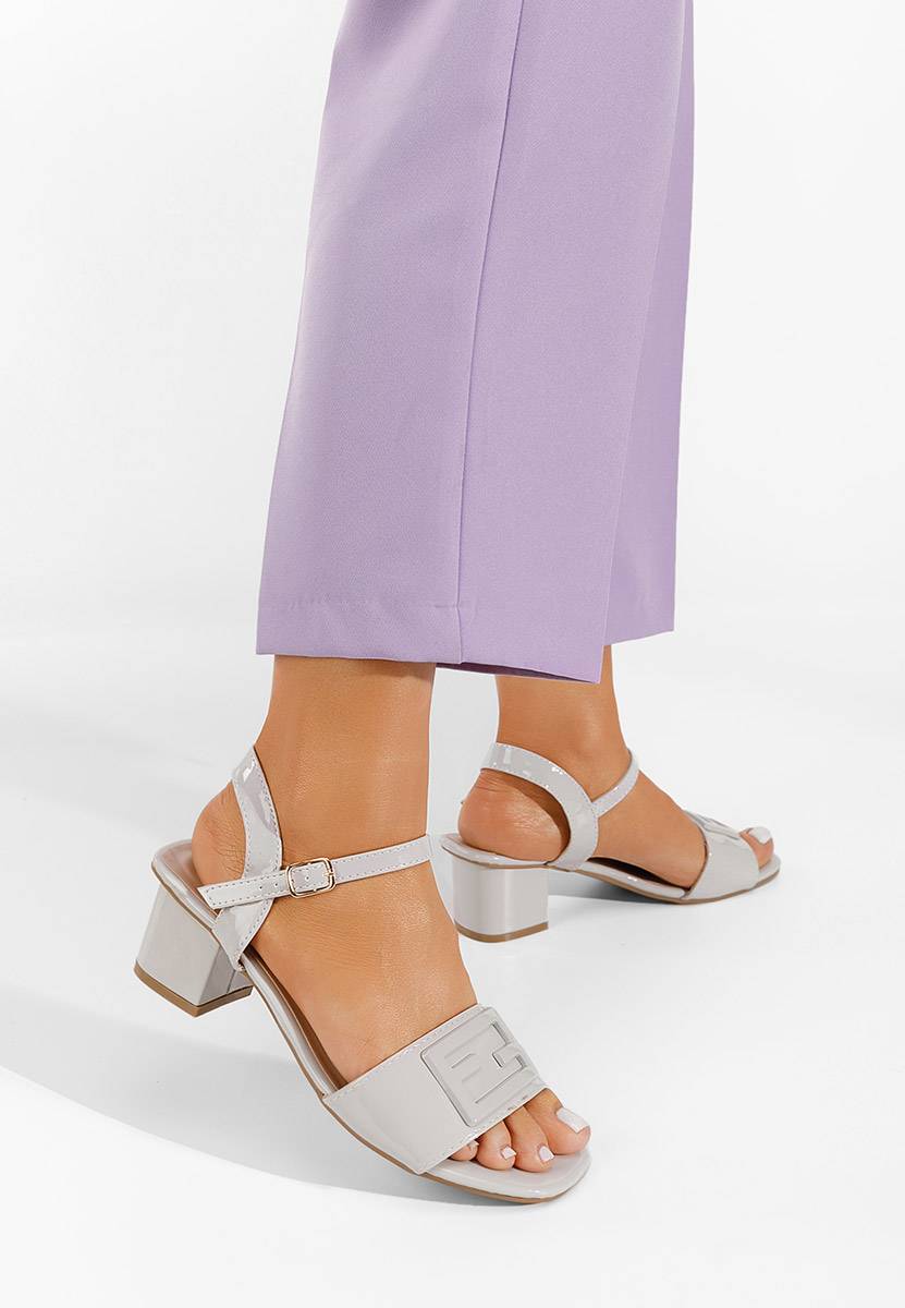 Sandale s petu Izara B sivo