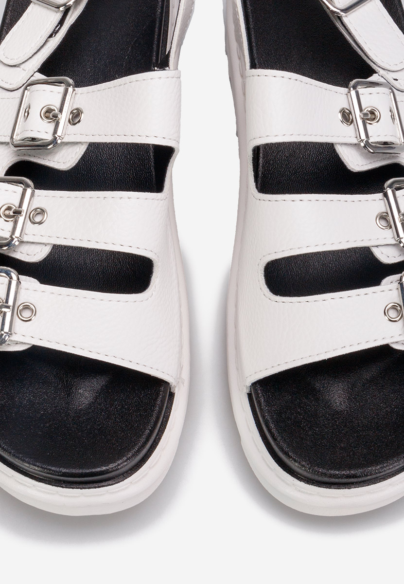 Sandale s platformom Edena bijele