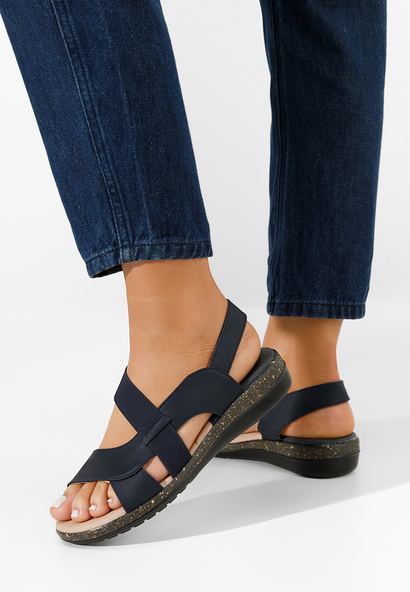 Niske sandale Tobia plavo navy