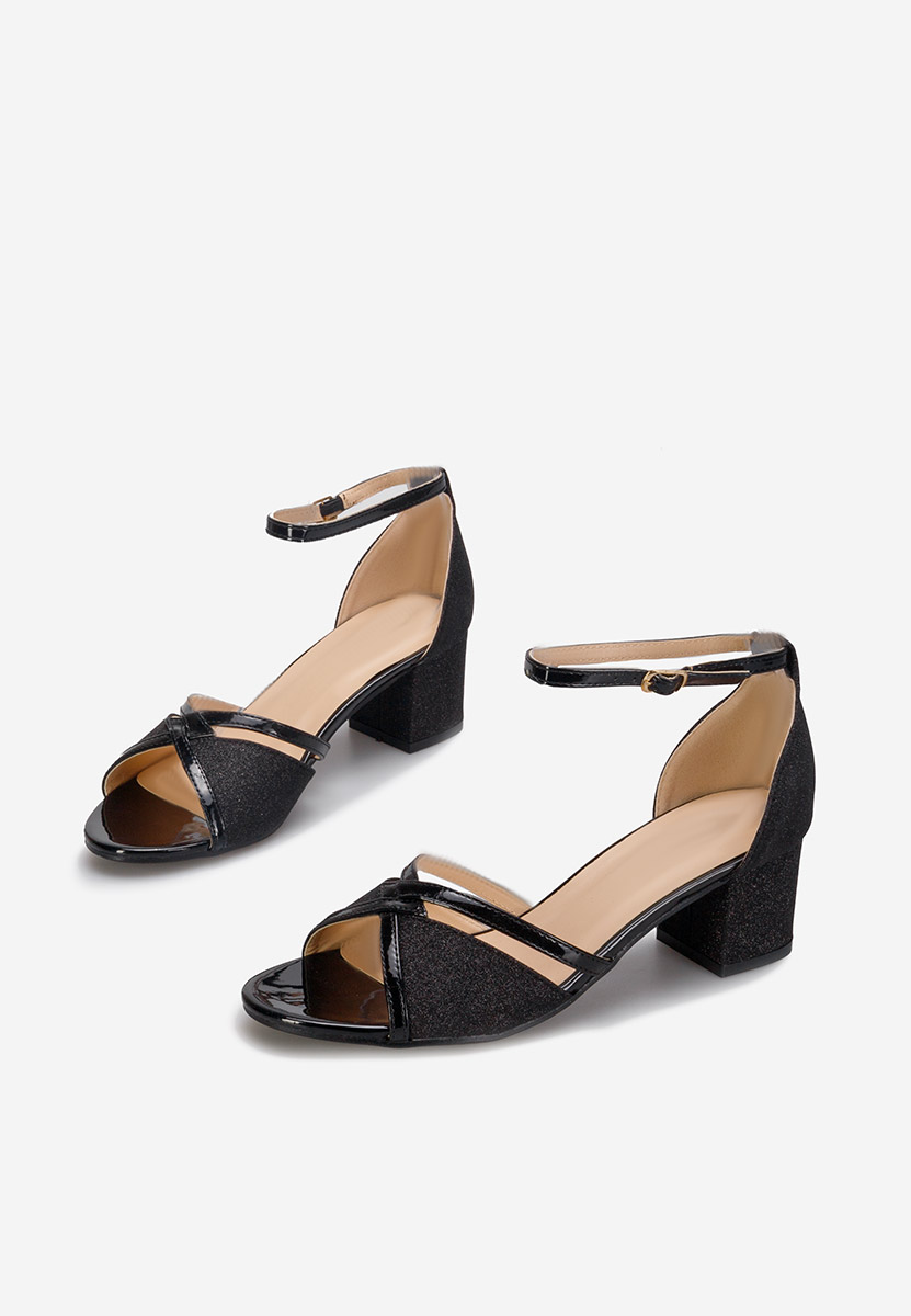 Sandale s petu Aniela V2 crno