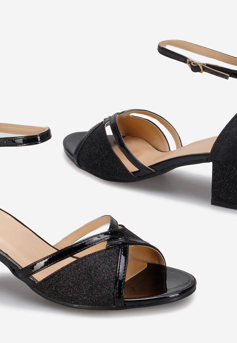 Sandale s petu Aniela V2 crno