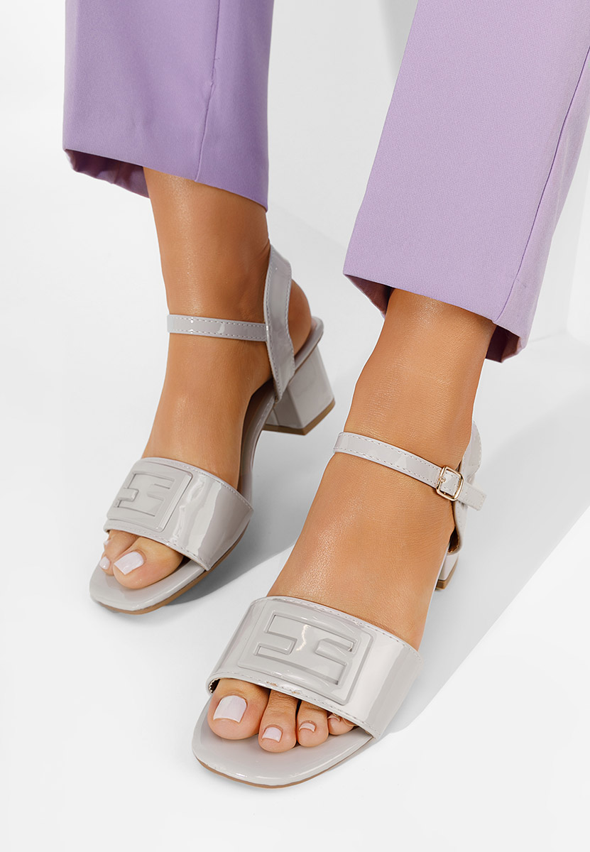 Sandale s petu Izara B sivo