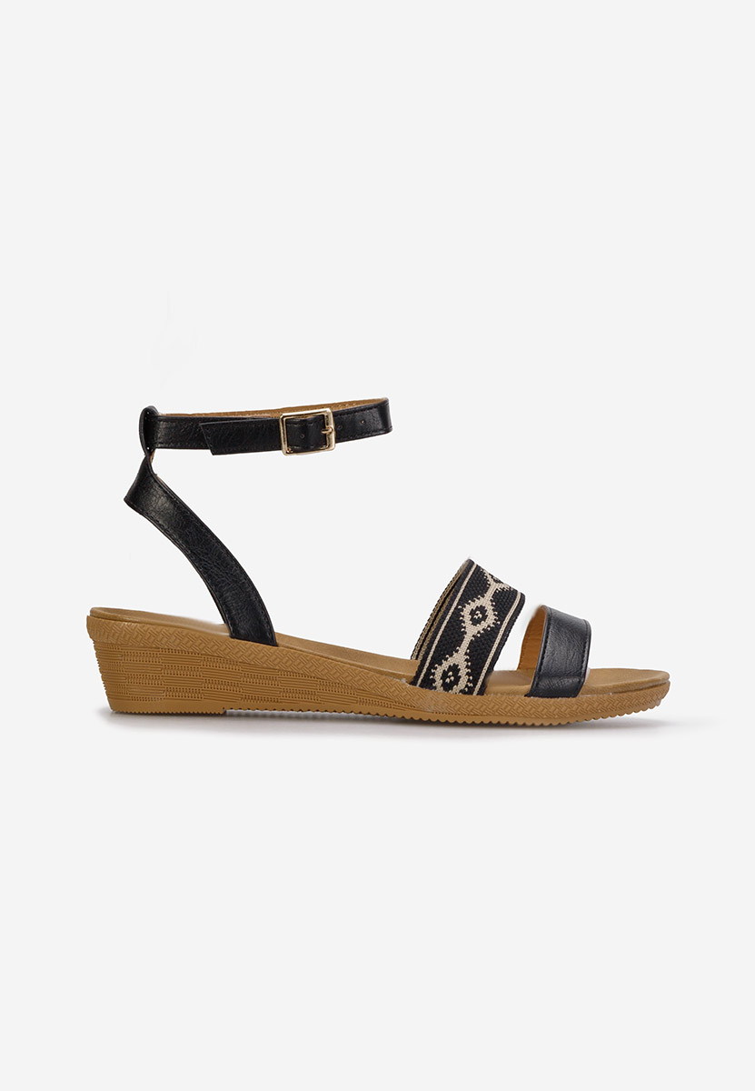 Sandale s platformom Prya crno