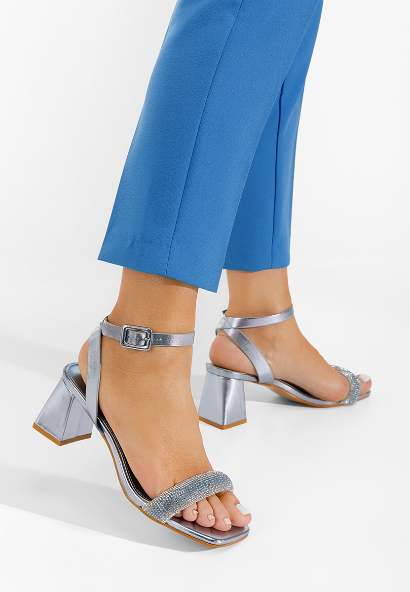 Sandale elegantne Odette svijetlo plavi