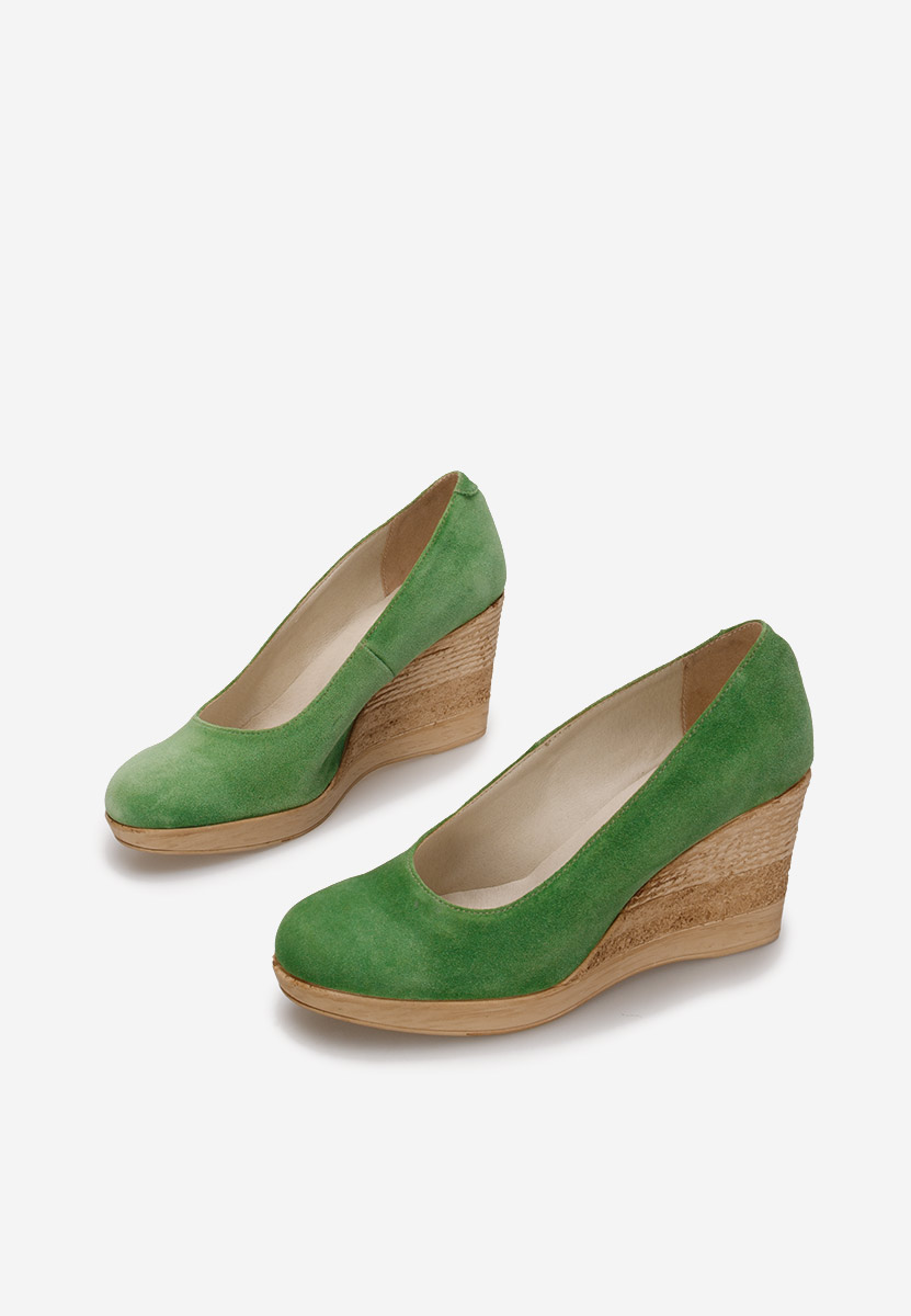 Kožne Salonke Zola V2 zeleno