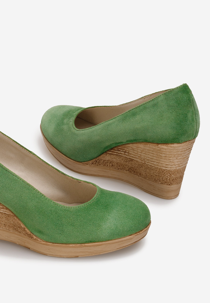 Kožne Salonke Zola V2 zeleno