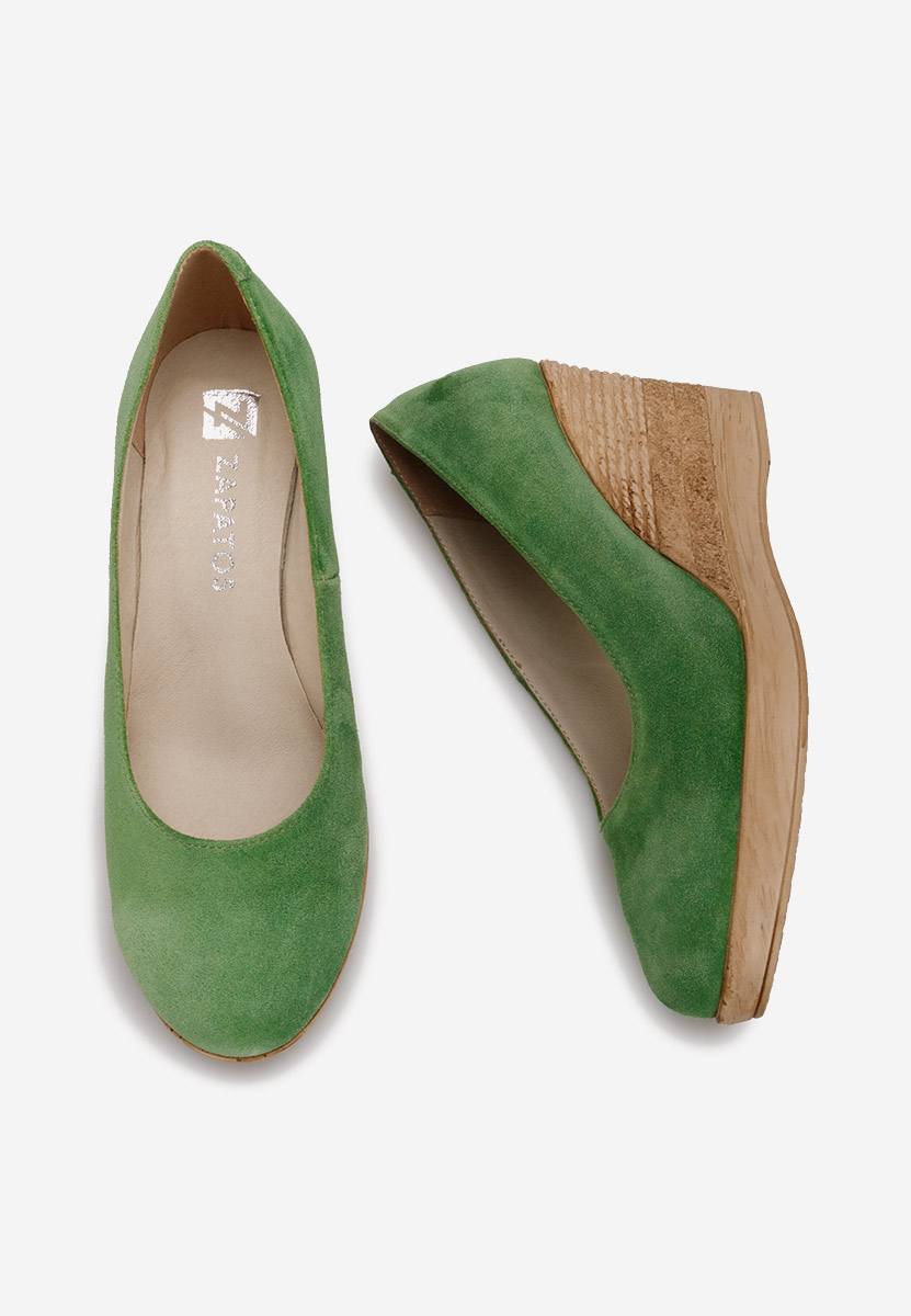 Kožne Salonke Zola V2 zeleno