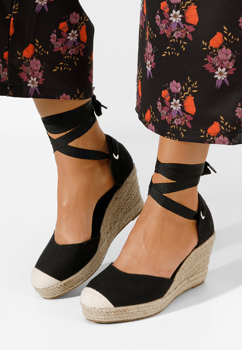 Espadrilles za ženske Vilena crno