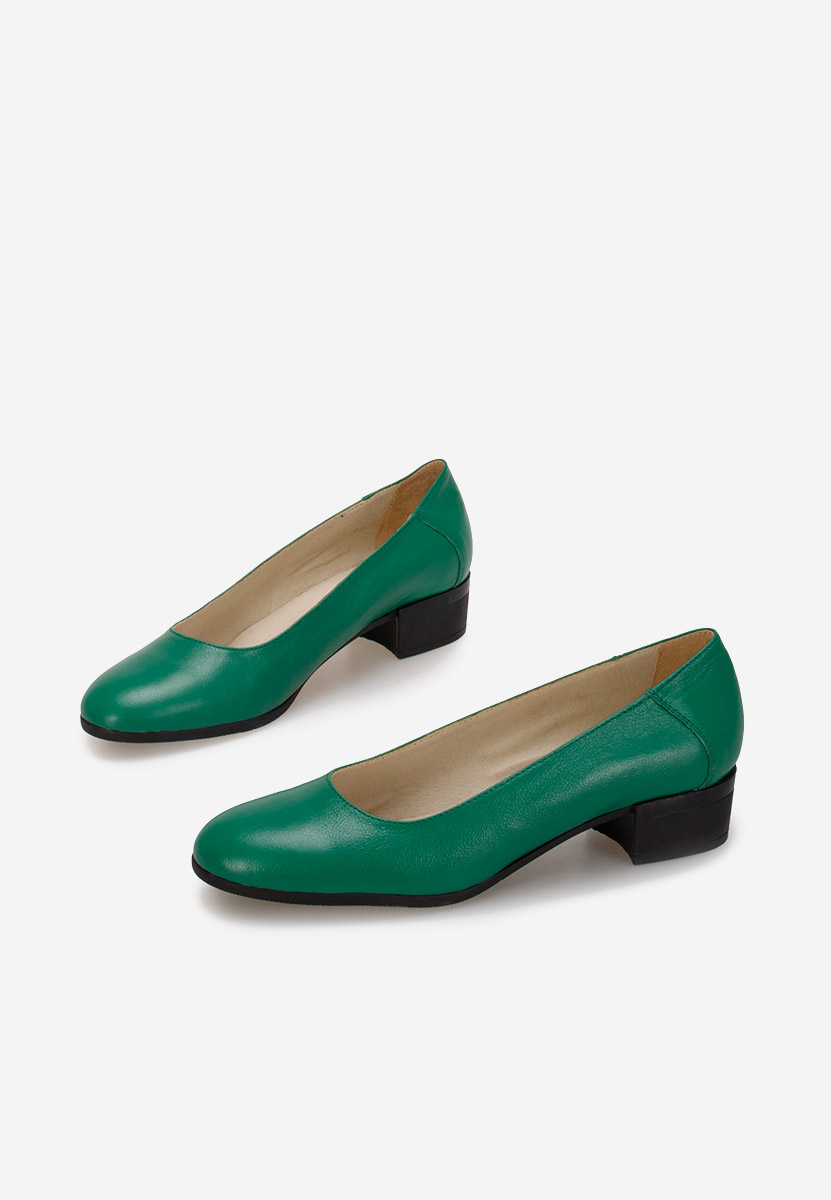 Kožne cipele Montremy zeleno Kožne cipele Montremy zeleno