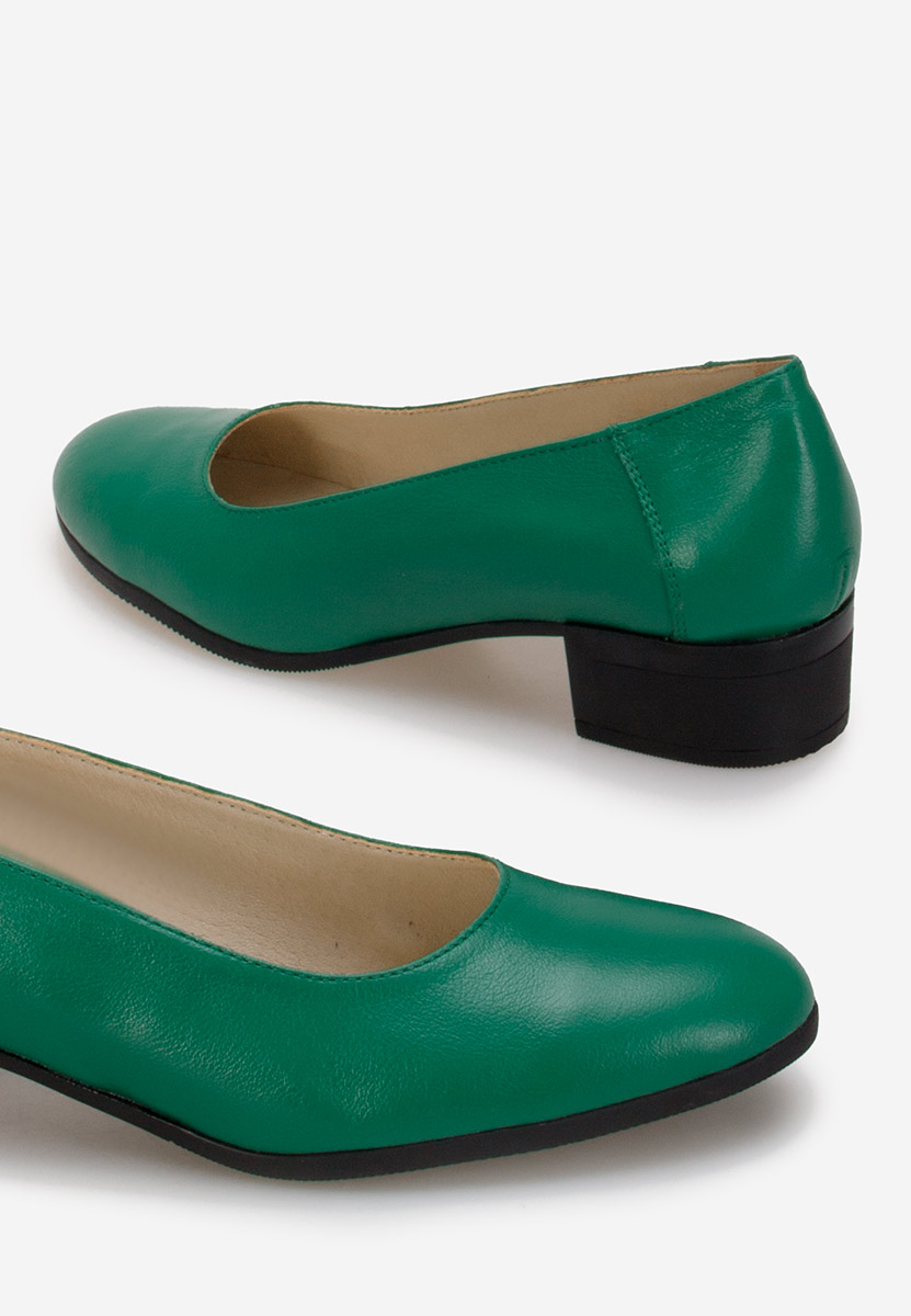 Kožne cipele Montremy zeleno Kožne cipele Montremy zeleno