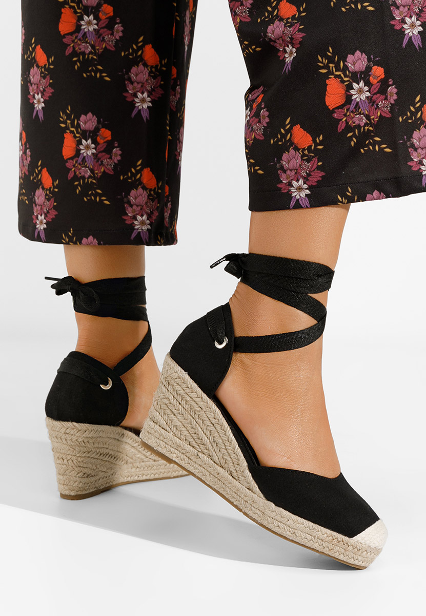 Espadrilles za ženske Vilena crno