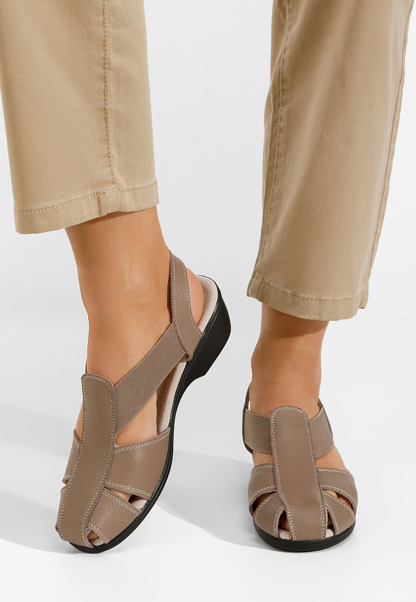 Sandale s petu Melona V4 kaki