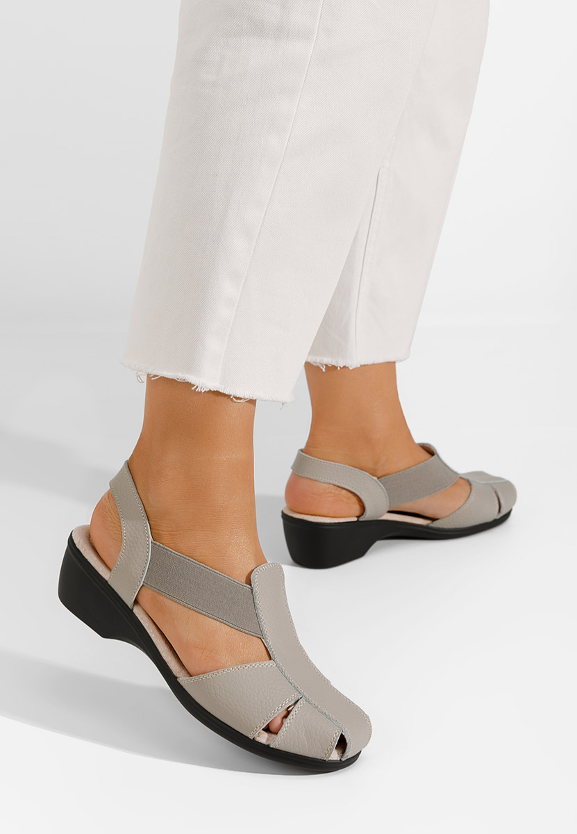 Sandale s petu Melona V4 sivo