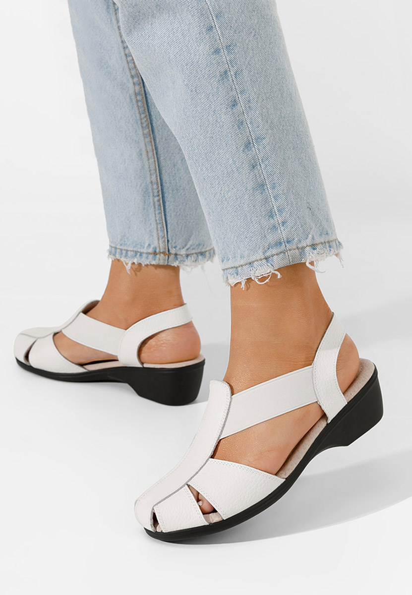 Sandale s petu Melona V4 bijele