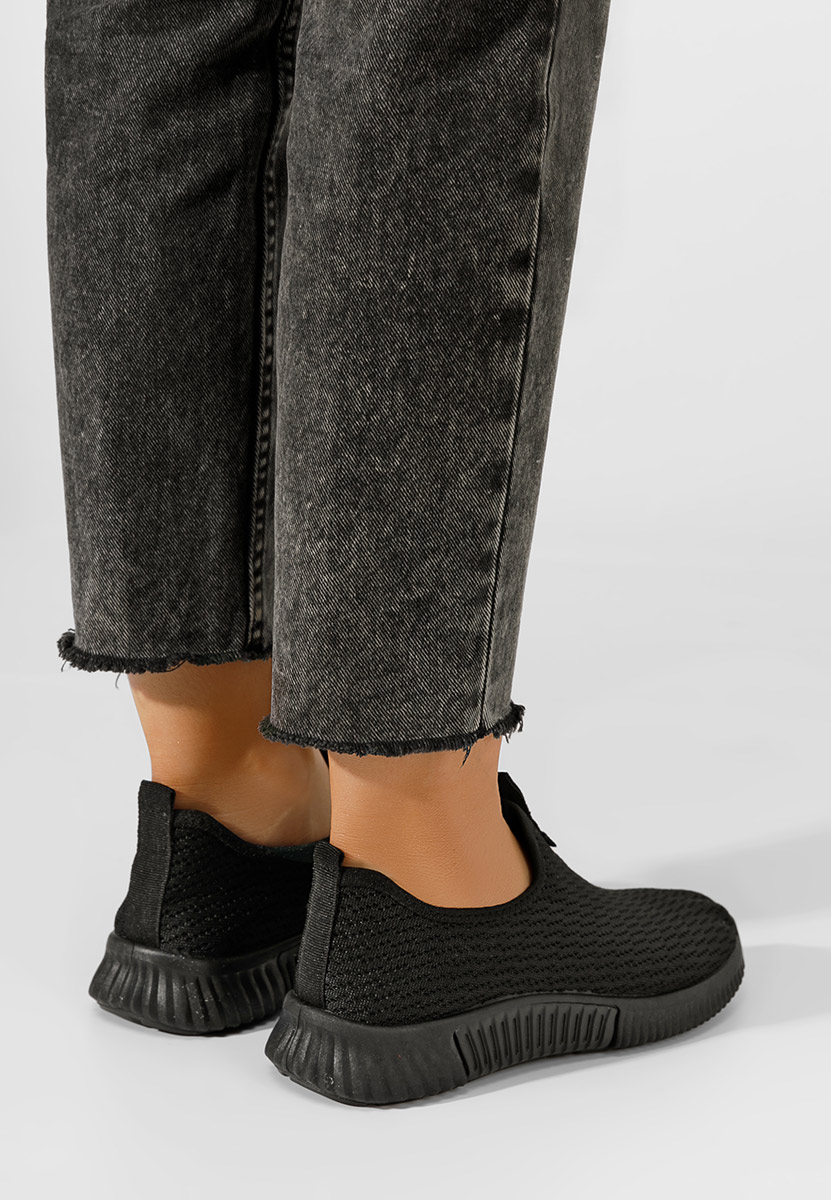 Tenisice Slip-On Tenara Crno