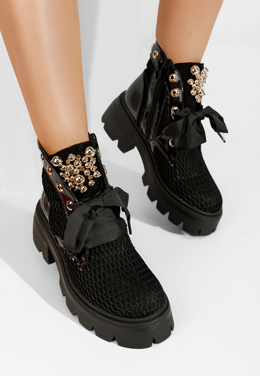 Ženske gležnjače Marcania crno