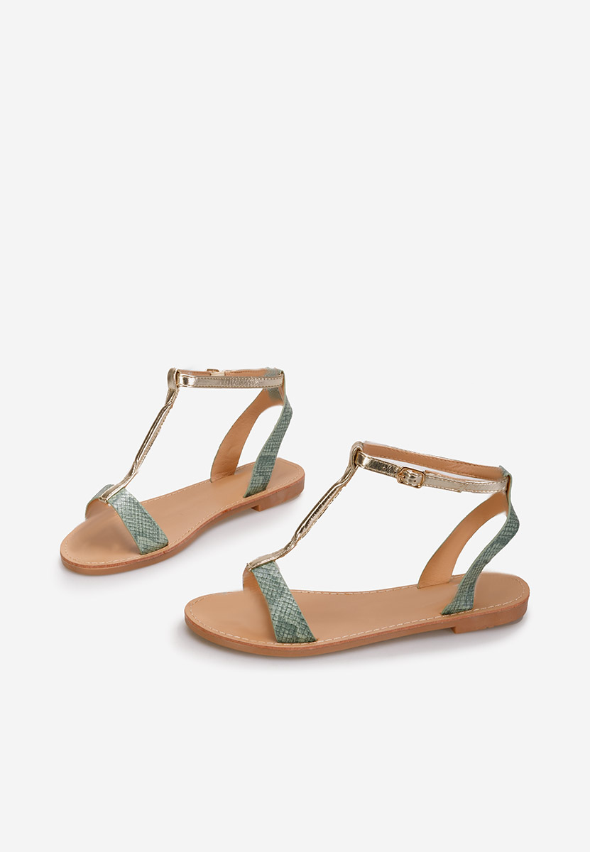 Niske sandale Isabela zeleno
