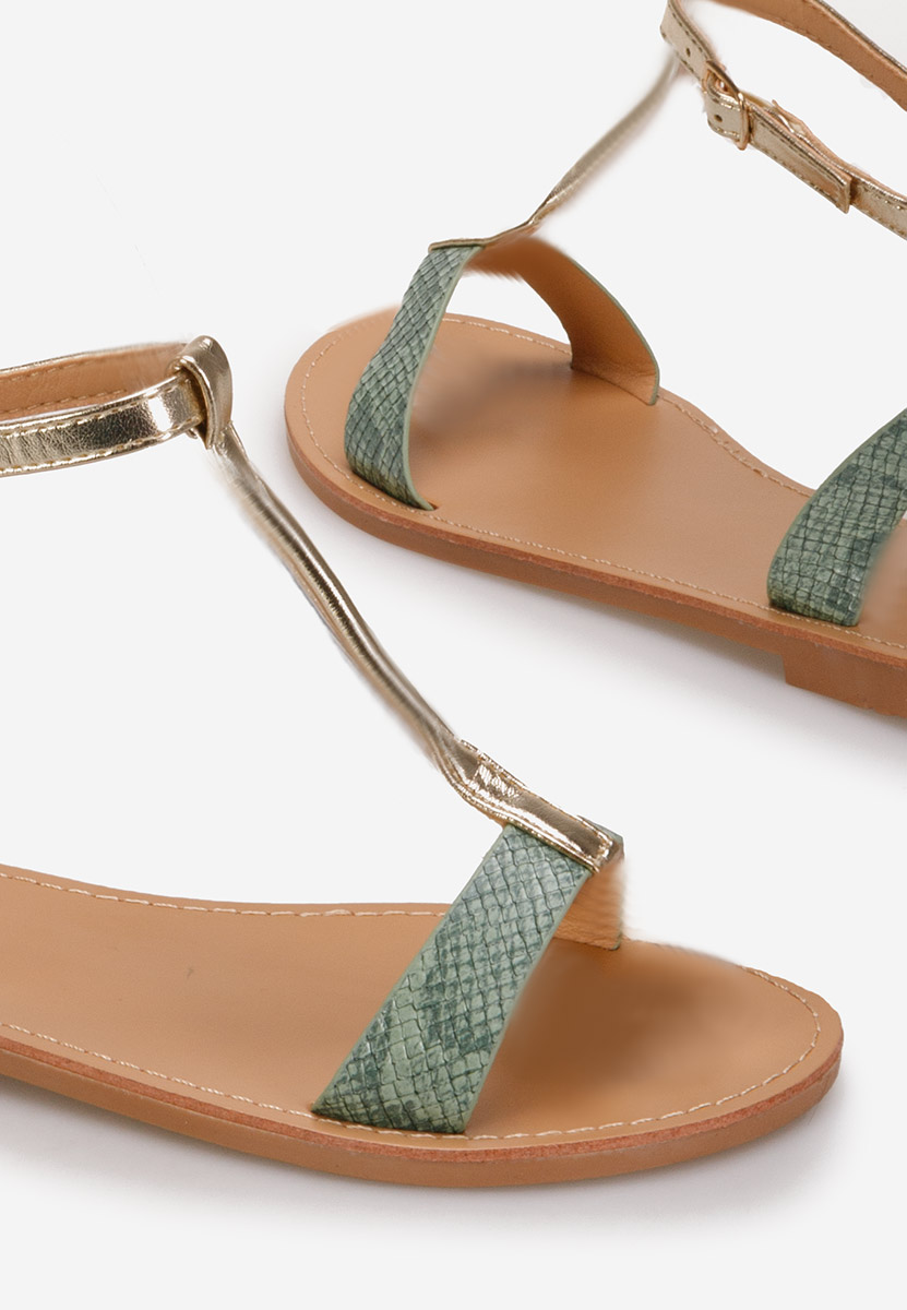 Niske sandale Isabela zeleno