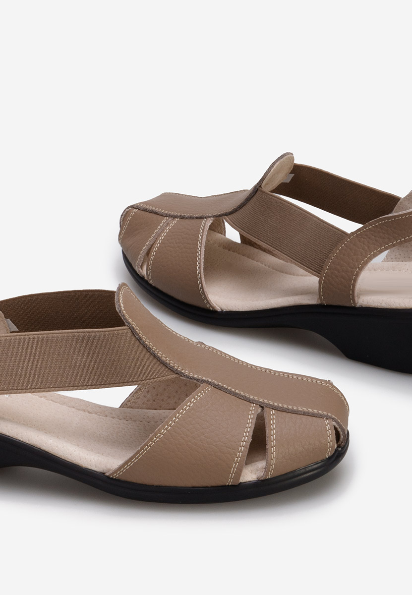 Sandale s petu Melona V4 kaki