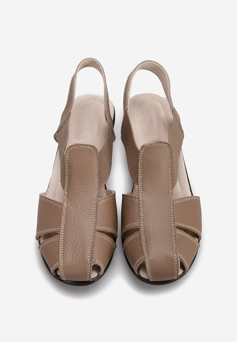 Sandale s petu Melona V4 kaki