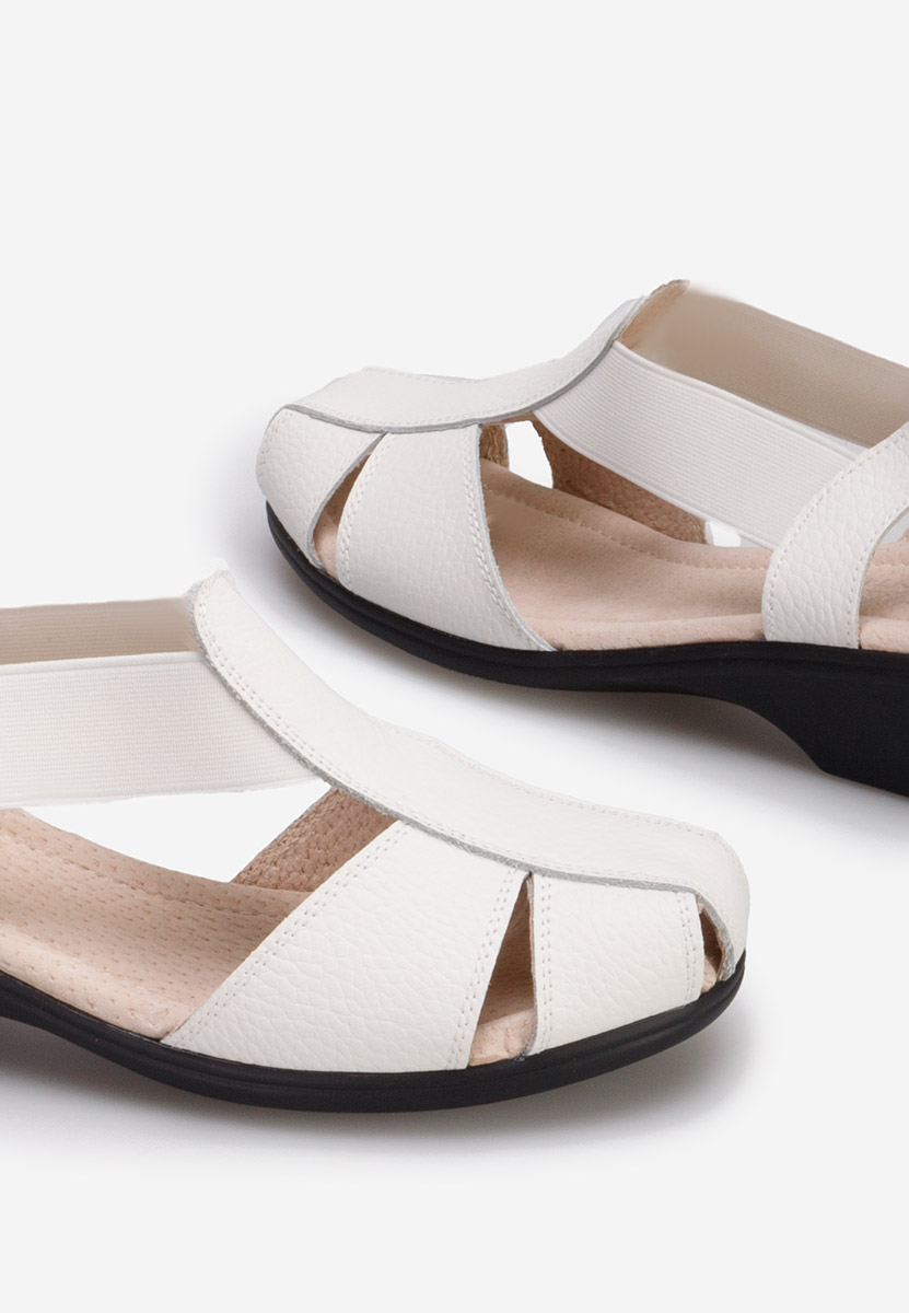 Sandale s petu Melona V4 bijele