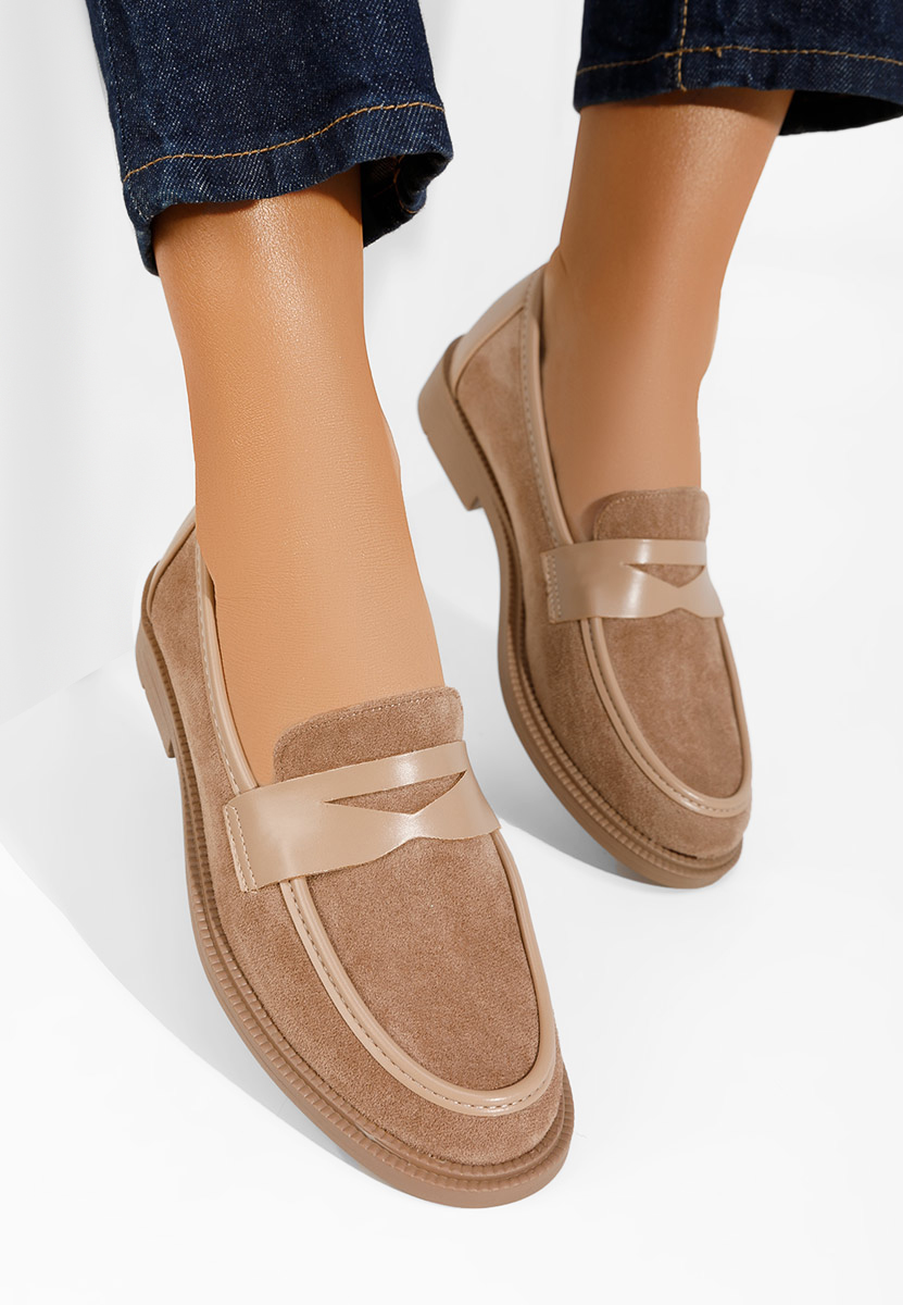  Loafer dama Canberra kaki