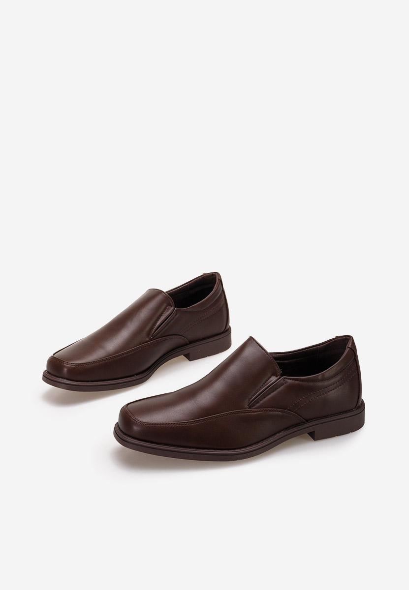 Muški mokasinke Herman braon