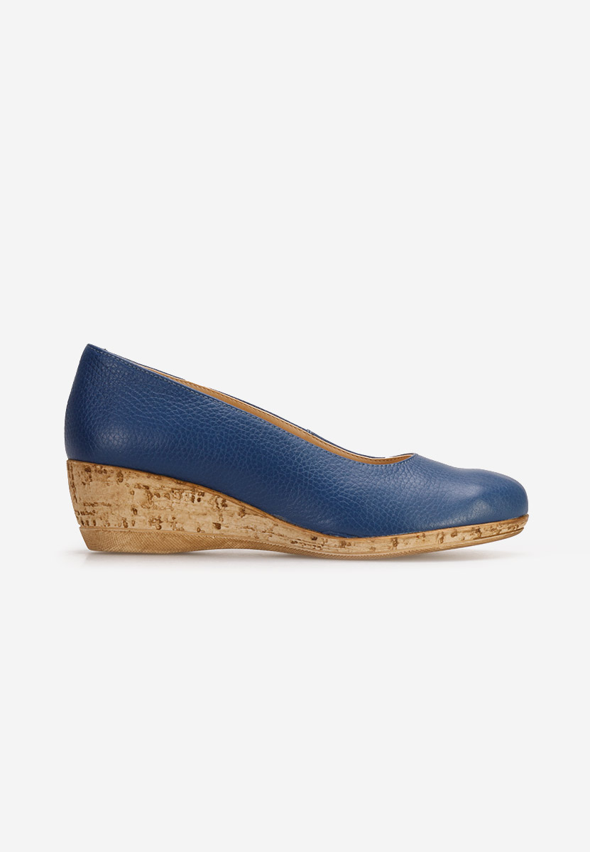 Cipele s platformom Sonia V3 plavo navy
