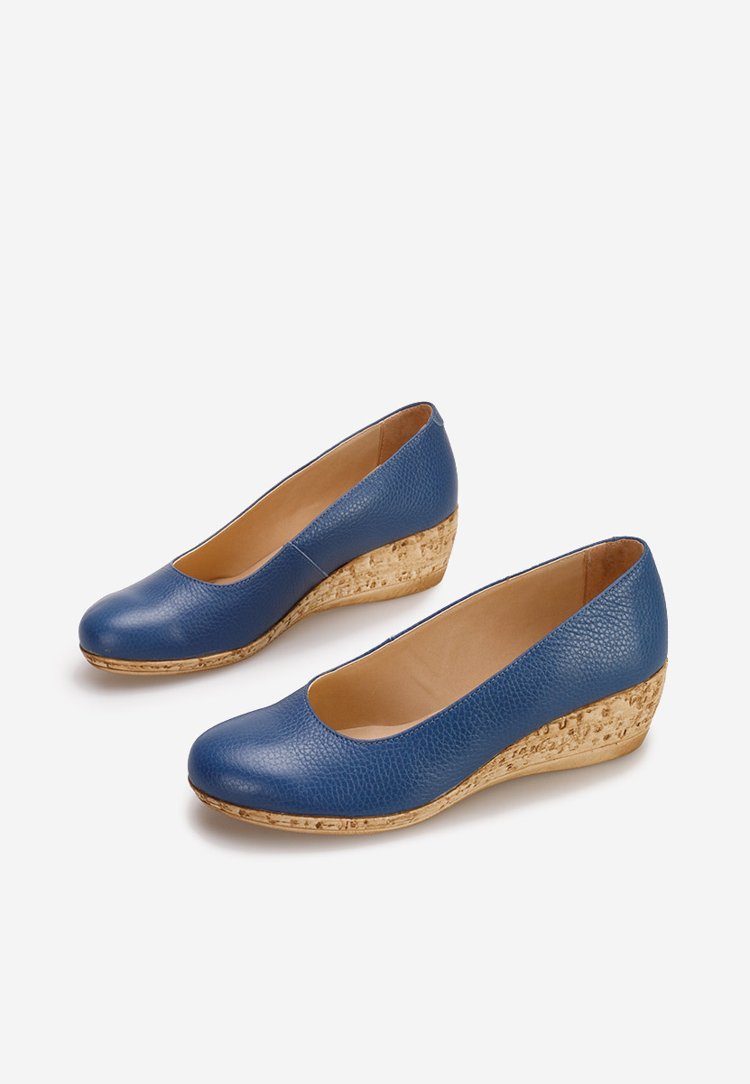 Cipele s platformom Sonia V3 plavo navy