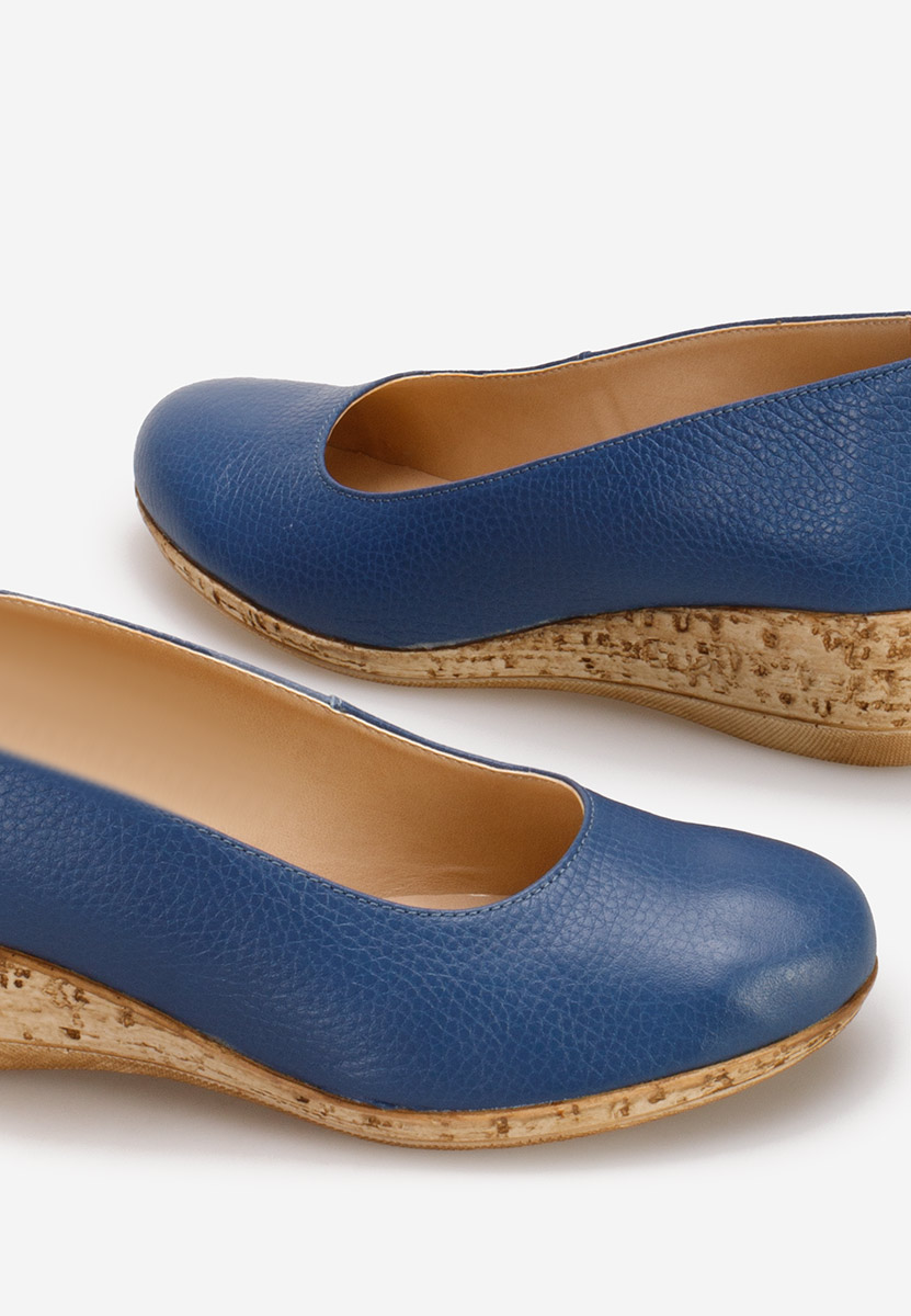 Cipele s platformom Sonia V3 plavo navy