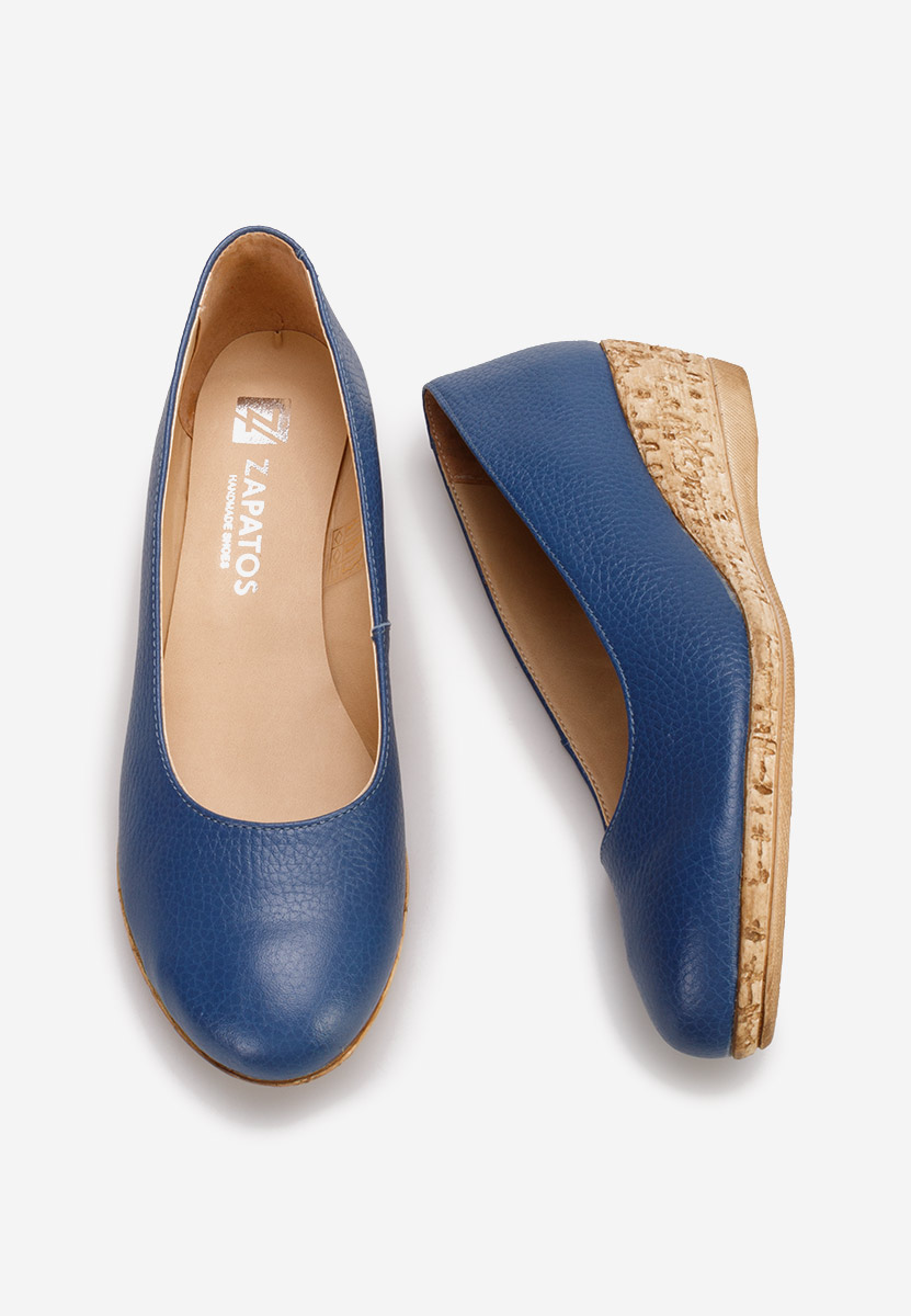 Cipele s platformom Sonia V3 plavo navy