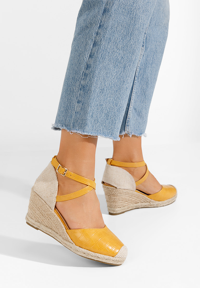 Espadrilles za ženske Moira Žuto