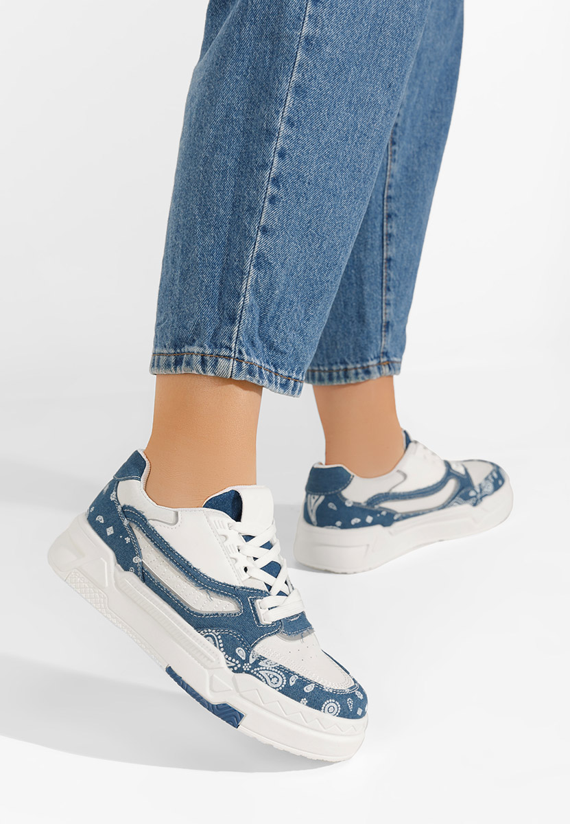 Ženske sneakers Seletia plavi