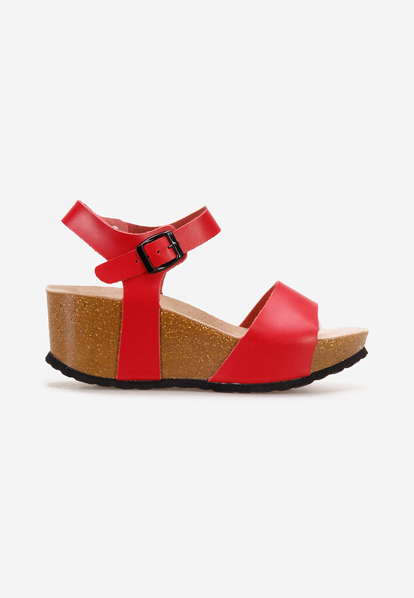 Sandale s platformom Evimea crveno