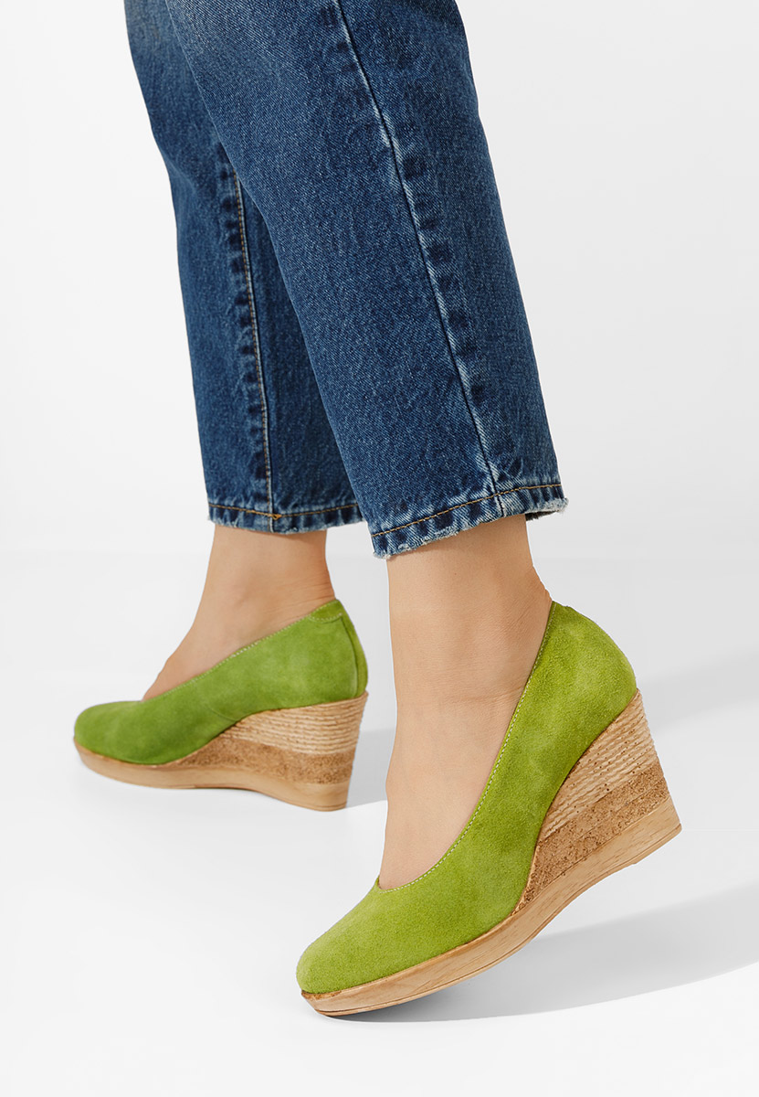 Cipele s platformom Zola V3 zeleno