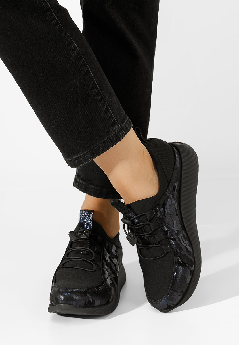 Cipele kozne casual Nemena V3 crno