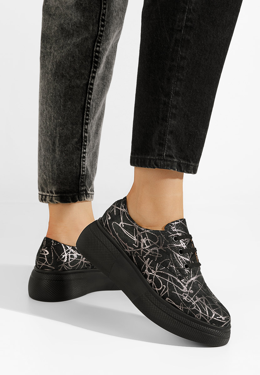 Cipele kozne casual Amelise V7 crno