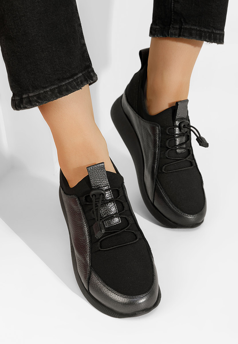 Cipele kozne casual Nemena V2 crno