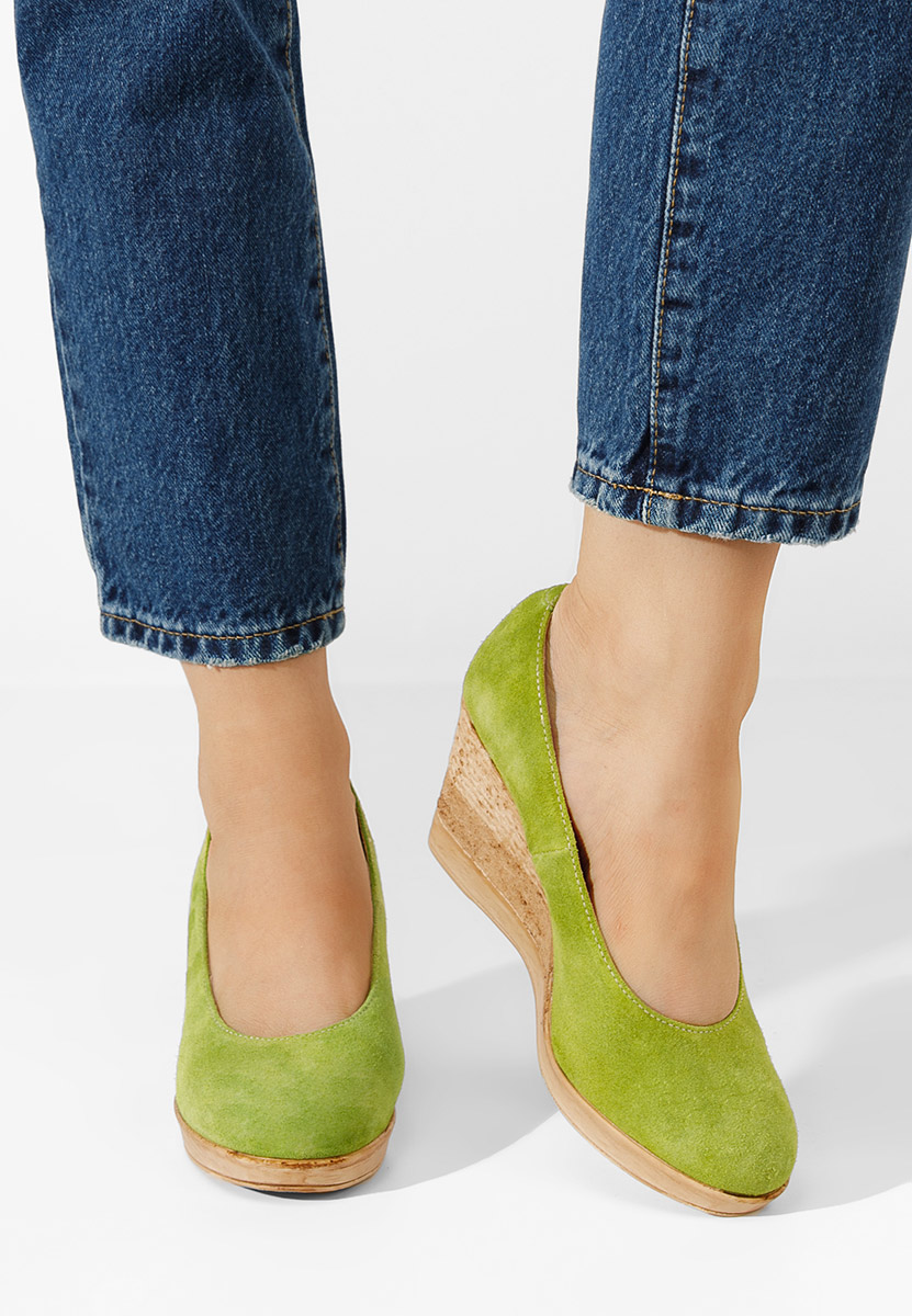Cipele s platformom Zola V3 zeleno