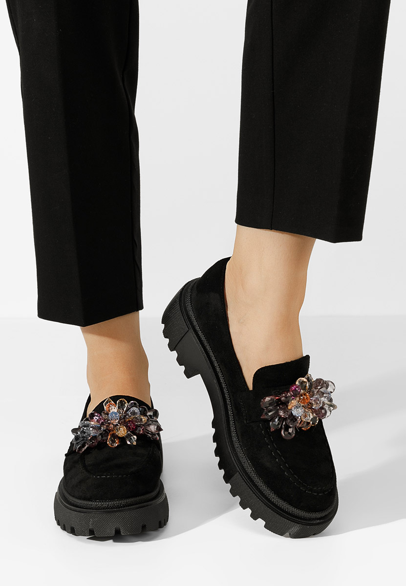 Mokasinke ženske Amilla crno